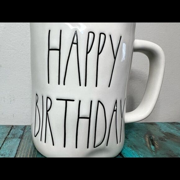 Rae Dunn Happy Birthday Mug - Picture 4 of 5